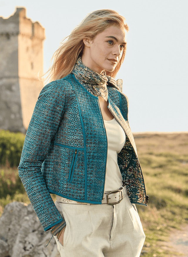Peruvian Connection Tesserae Anya Reversible Jacket