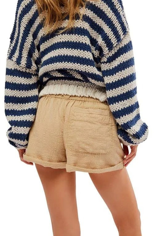 Free People Solar Flare Baja Mini Shorts