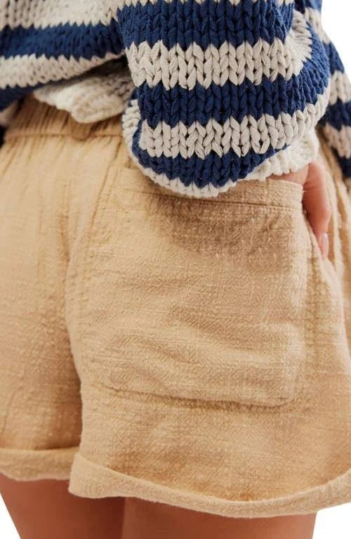 Free People Solar Flare Baja Mini Shorts