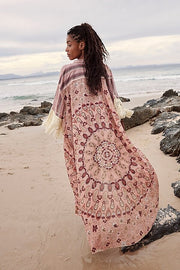 Intimately Free People Watching Waves Maxi Shirt Top