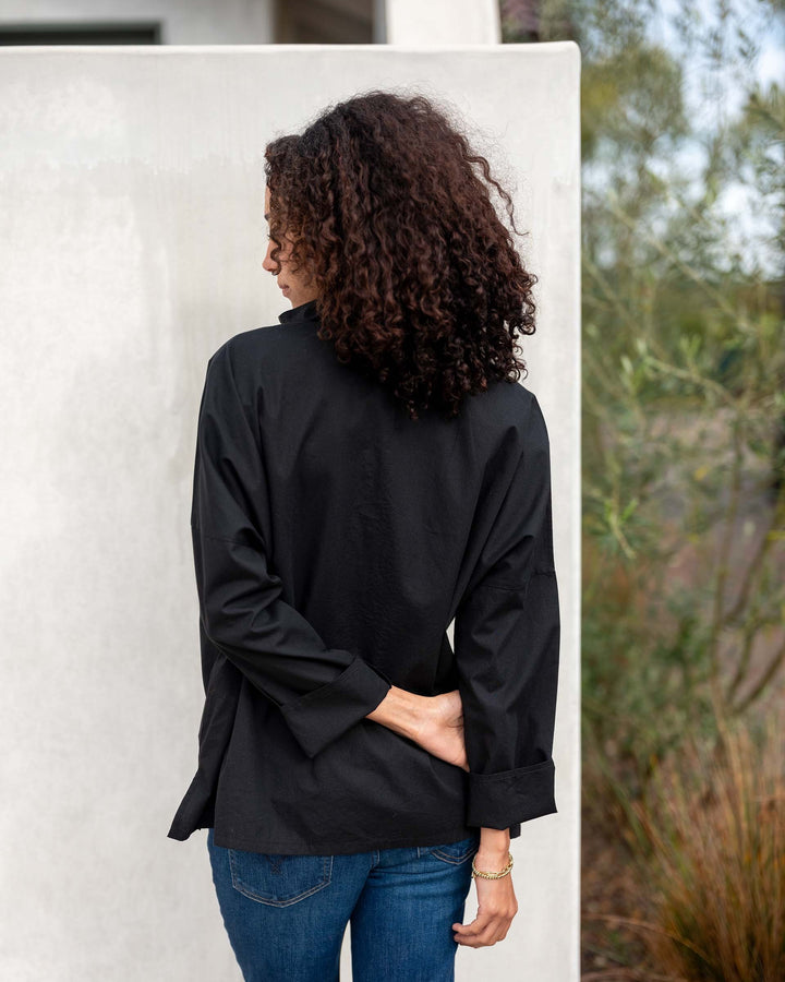 Voyageur By Mersea Emerson Pop Up Collar Top