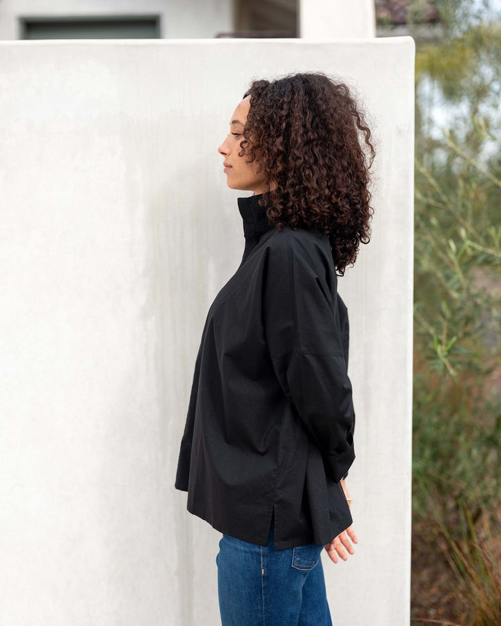 Voyageur By Mersea Emerson Pop Up Collar Top