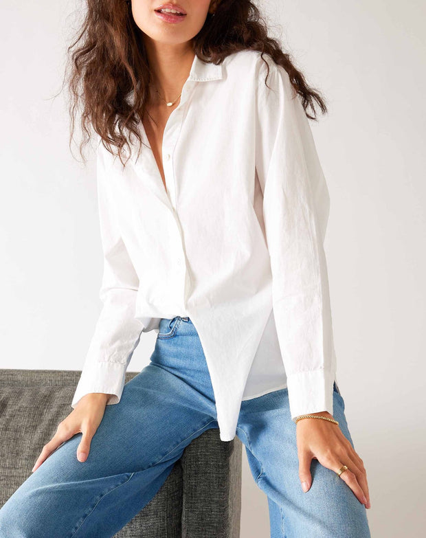 Voyageur By Mersea Brontë Relaxed Button Up Shirt Top