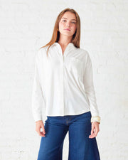 Voyageur By Mersea Moderne Oxford Tee Shirt Tunic Top