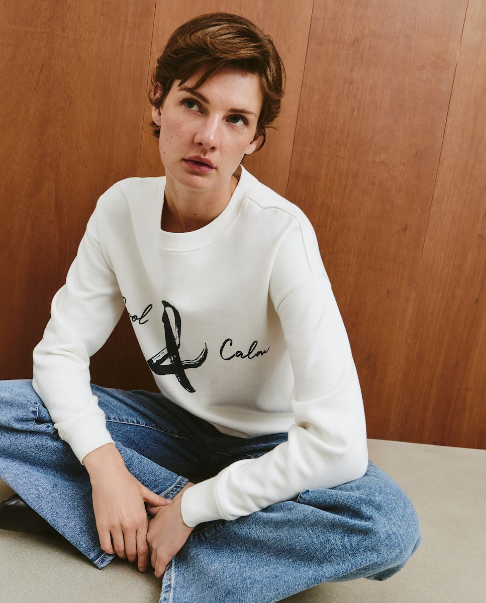 El Corte Inglés Southern Cotton Printed Sweatshirt Top