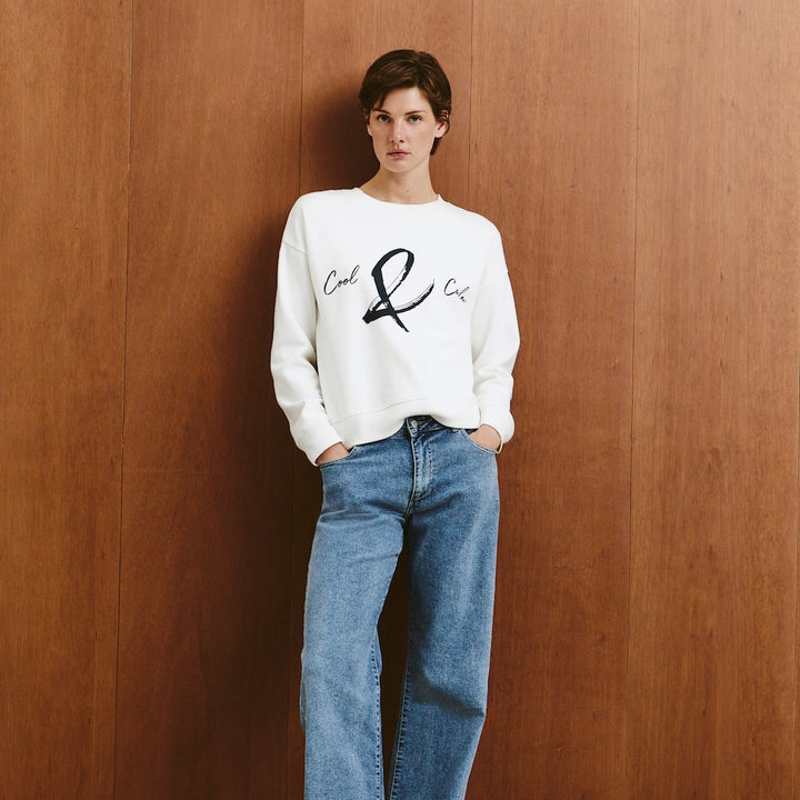 El Corte Inglés Southern Cotton Printed Sweatshirt Top