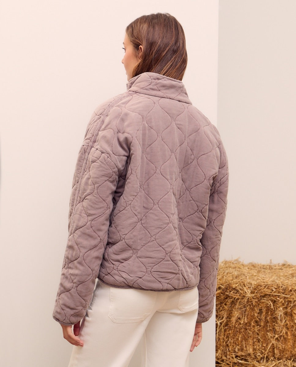 Green Coast Padded Jacket Top