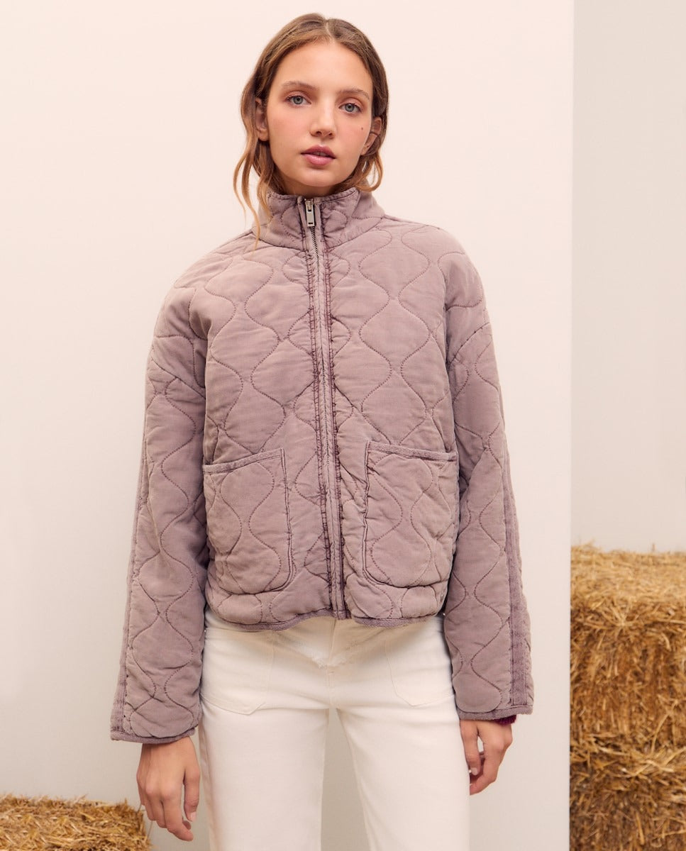 Green Coast Padded Jacket Top