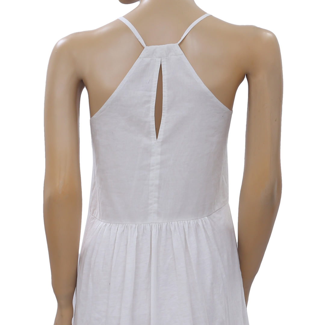 Odd Molly Anthropologie Floral Embroidered Slip Mini Dress White Chocolate Couture Odd Molly Anthropologie Floral Embroidered Slip Mini Dress White Chocolate Couture