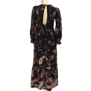 Anthropologie Paisley Maxi Long Dress