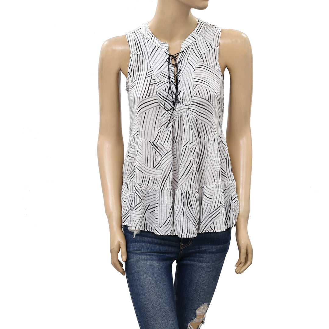 Floreat Anthropologie Anafa 分层背心 XS 0 P