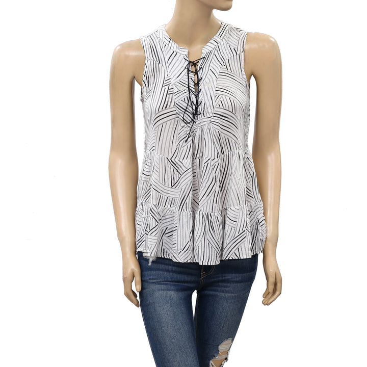 Floreat Anthropologie Anafa 分层背心 XS 0 P