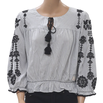 Odd Molly Anthropologie Sparkling Blouse Top