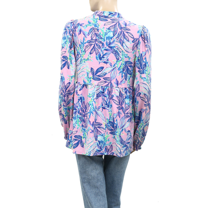 Lilly Pulitzer Winona Knit Tunic Top S
