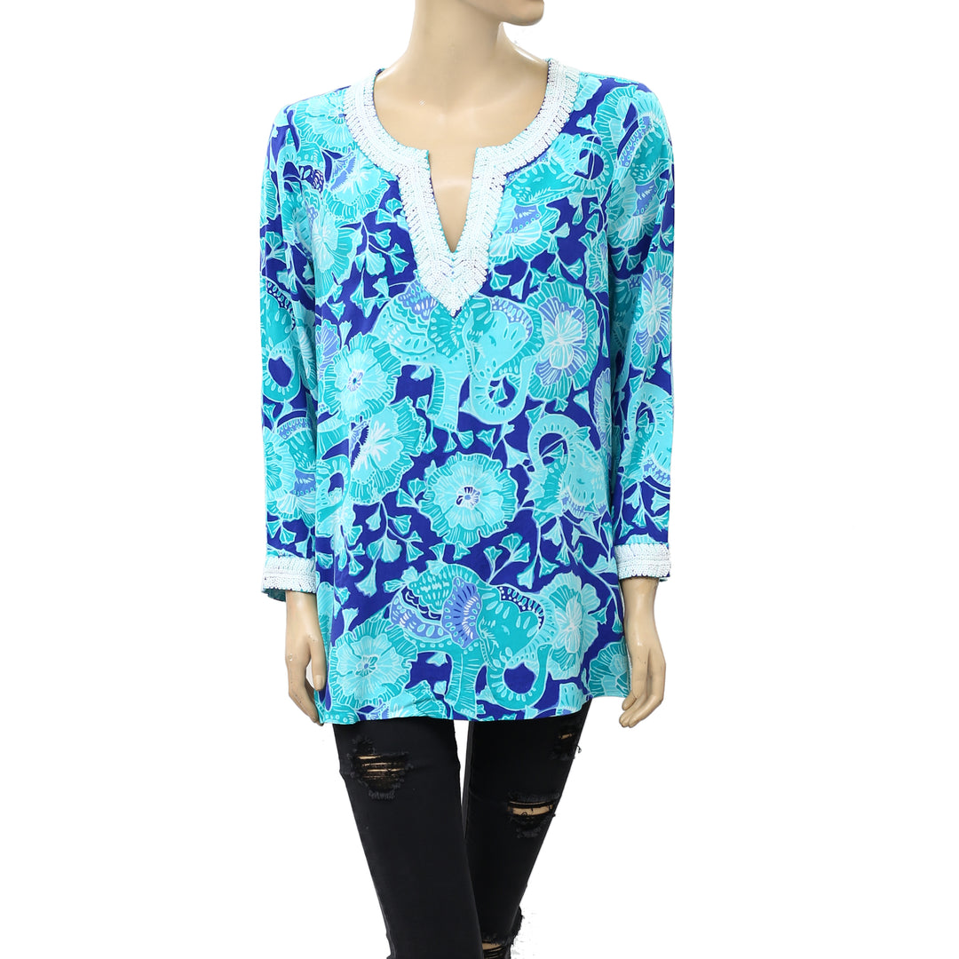 Lilly Pulitzer Renato Sequin Tunic Top