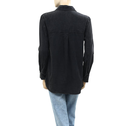 Zadig & Voltaire Long Sleeve Button Fastening Tunic Shirt