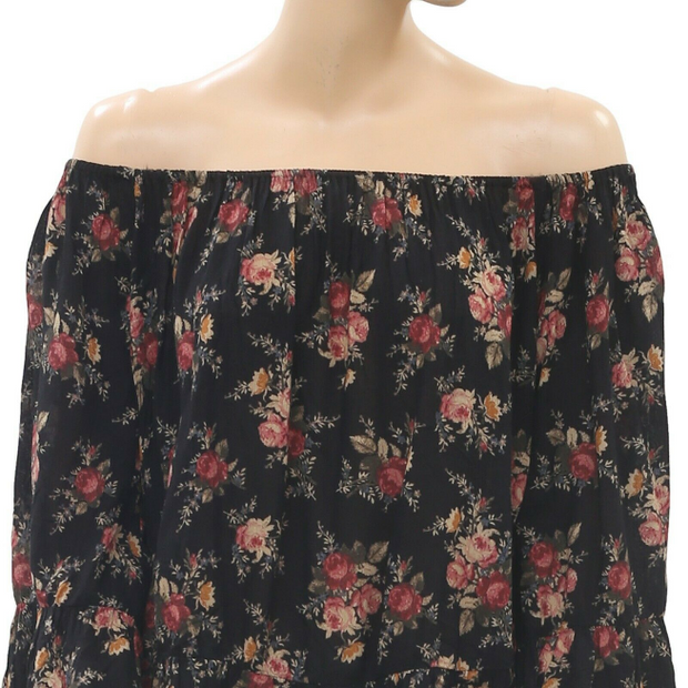 Denim & Supply Ralph Lauren Floral Printed Blouse Top