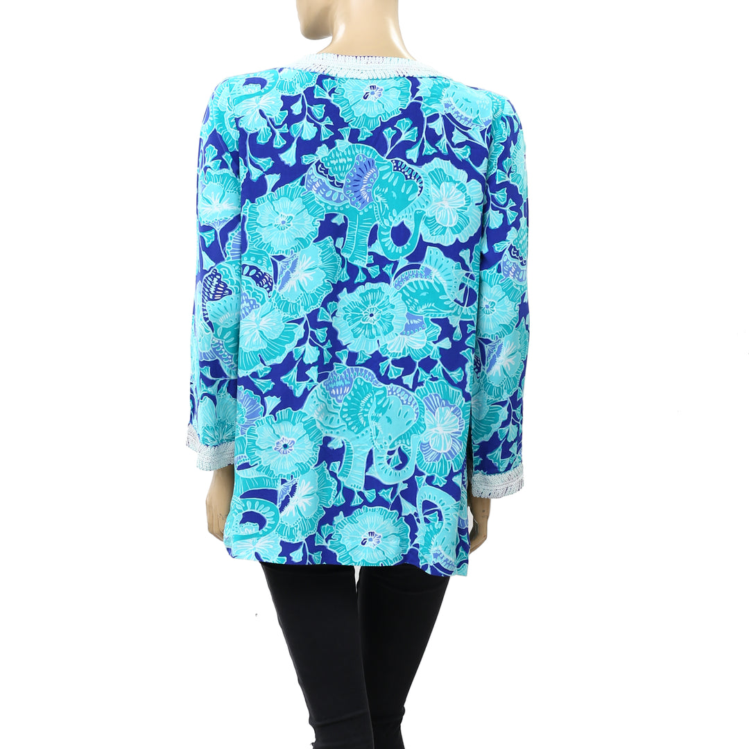 Lilly Pulitzer Renato Sequin Tunic Top