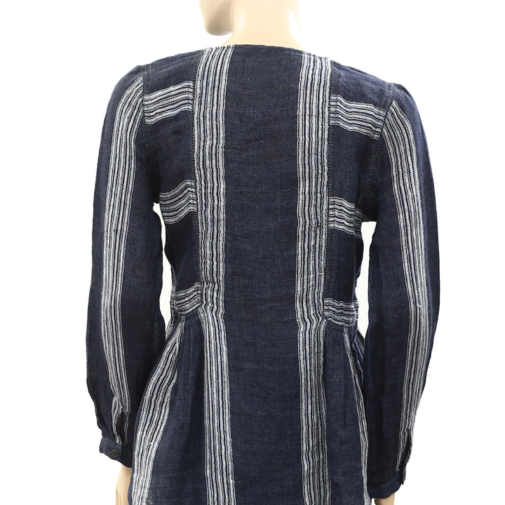 Sea New York Lyndee Linen Tunic Top