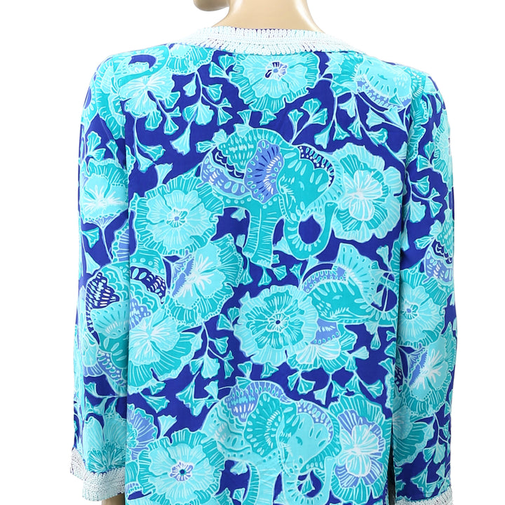 Lilly Pulitzer Renato Sequin Tunic Top