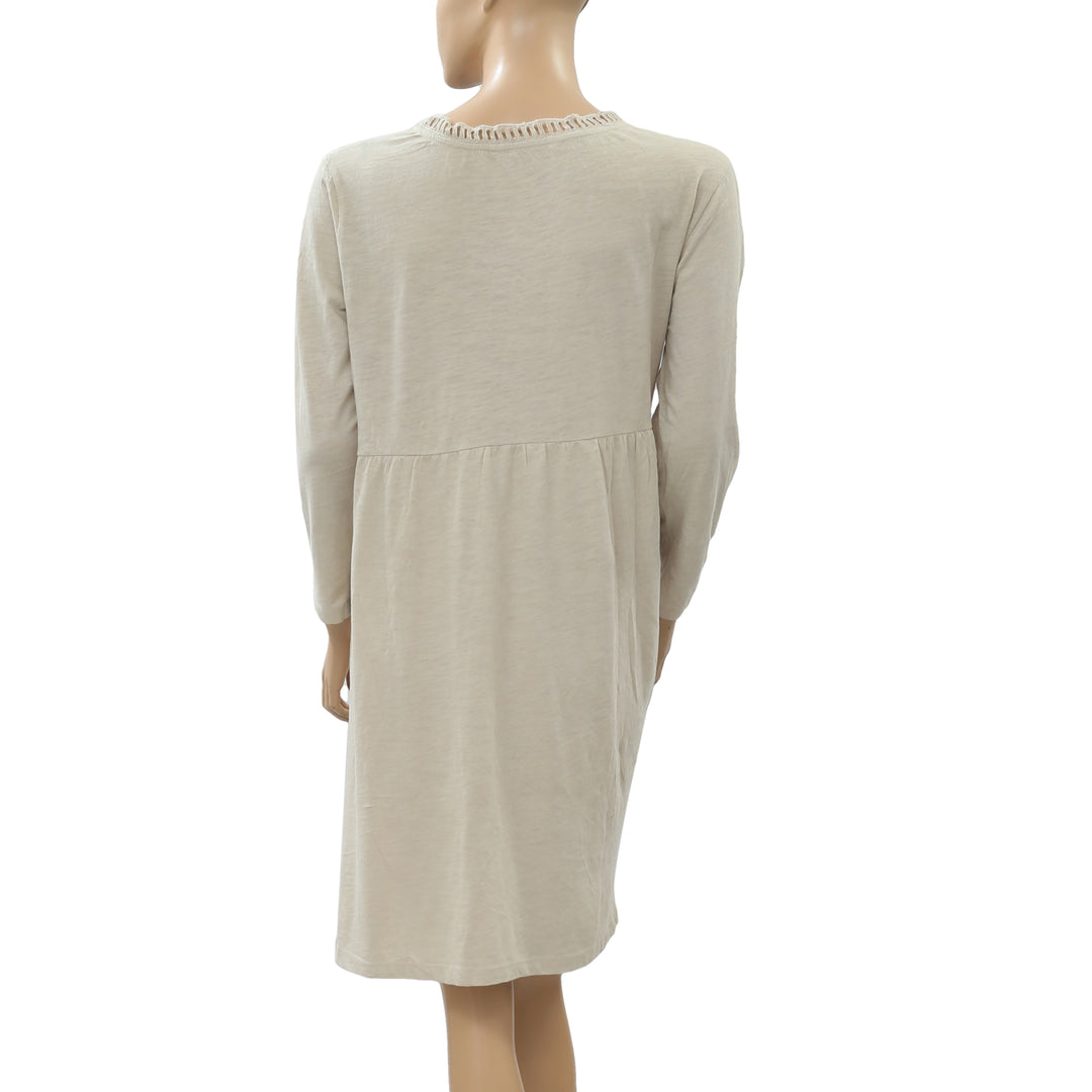 Odd Molly Anthropologie Eyelet Embroidered Tunic Dress