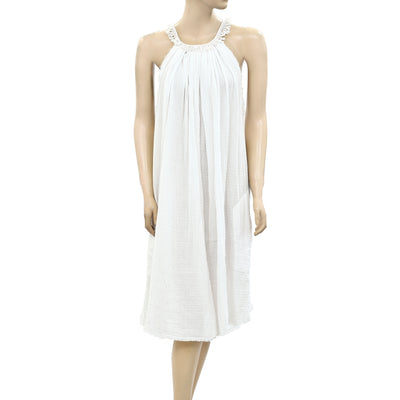 Isabel Etoile Marant White Gauze Dress