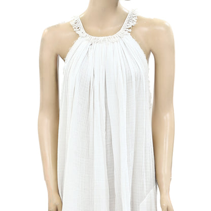 Isabel Etoile Marant White Gauze Dress