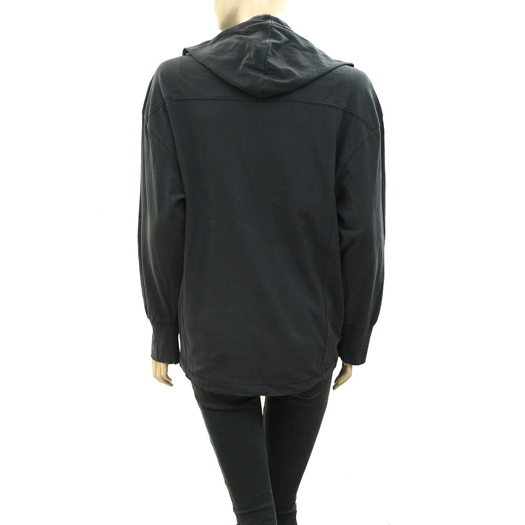 BDG Urban Outfitters UO Joshua Hooded Sweatshirt Long Sleeve Tee Top