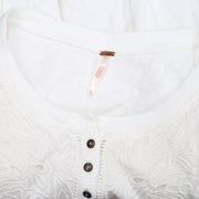 Free People Sidelines Buttondown Blouse Top