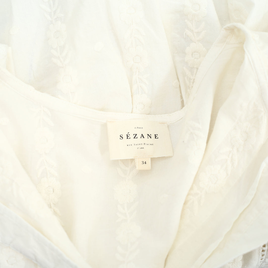 Sezane Paola Blouse Top