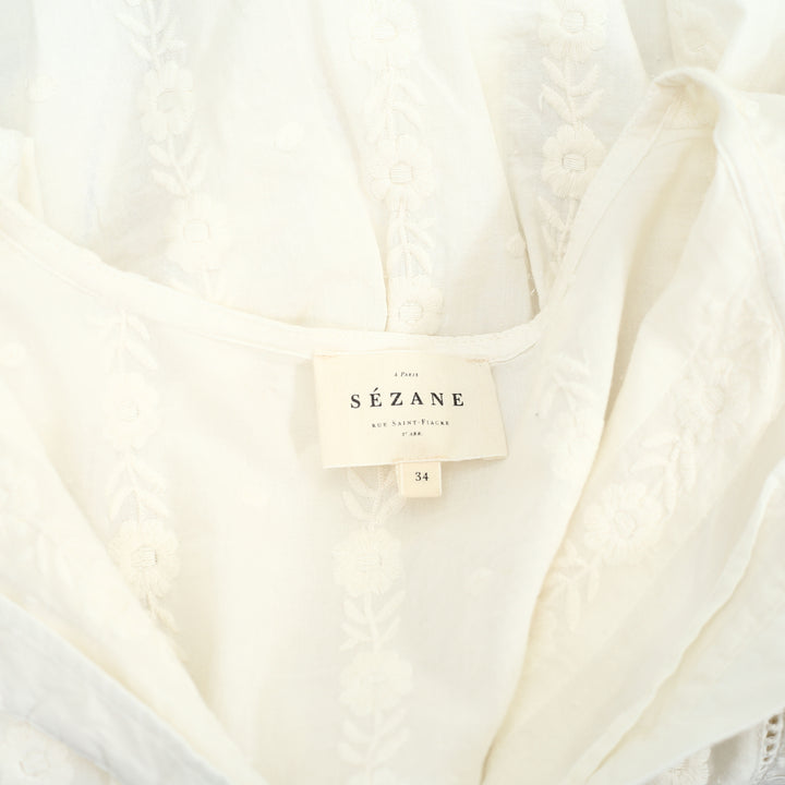 Sezane Paola Blouse Top