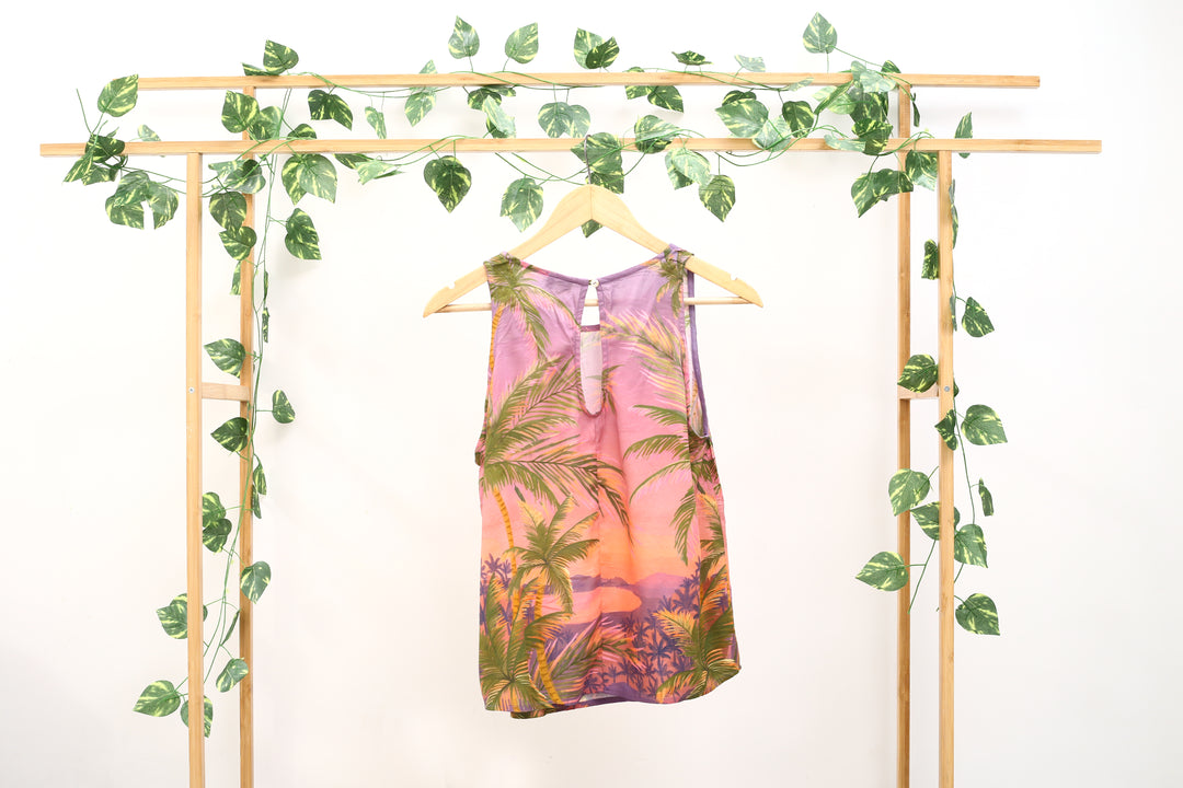 Farm Rio Anthropologie Sossego Tank Blouse Top