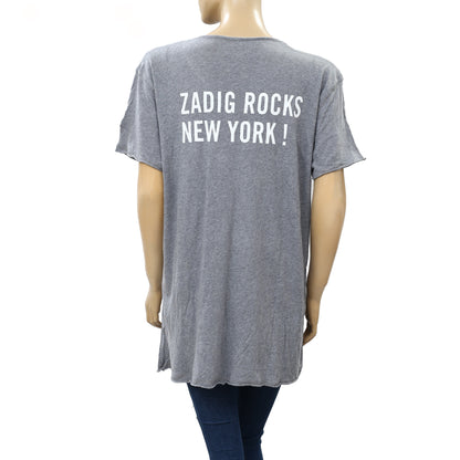 Zadig &amp; Voltaire“Zadig Rocks New York”印花 T 恤上衣