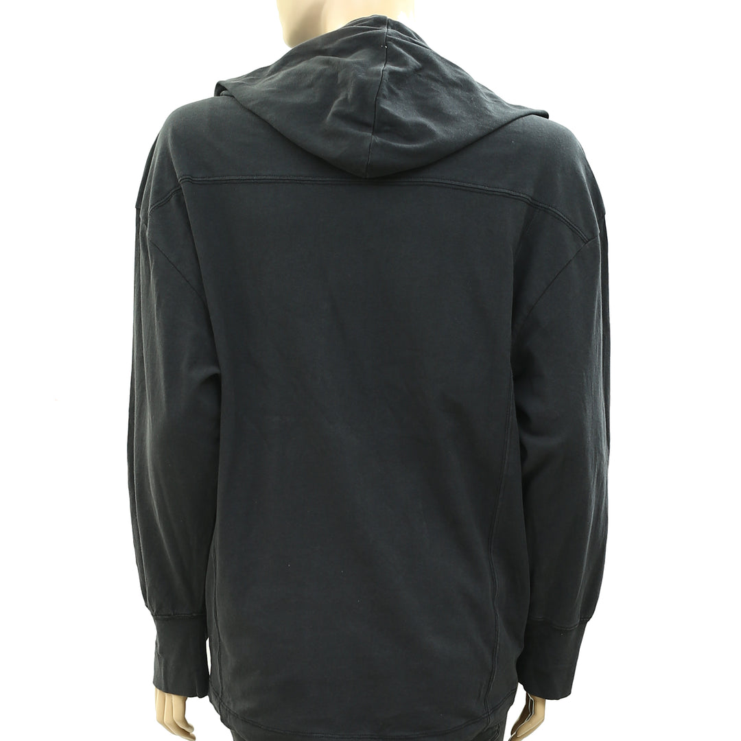 BDG Urban Outfitters UO Joshua Hooded Sweatshirt Long Sleeve Tee Top