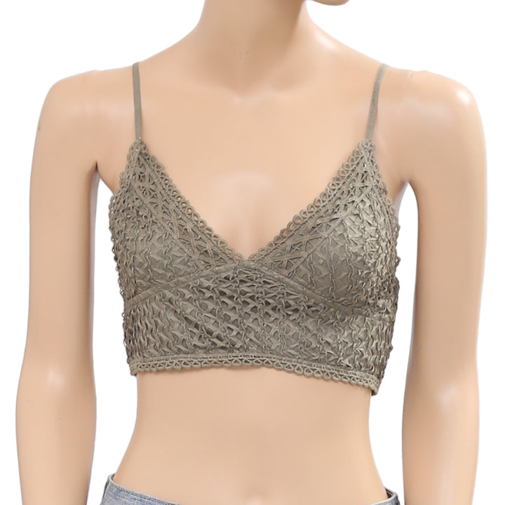 Free People FP One Nicola Brami Smocked Bralette Top S