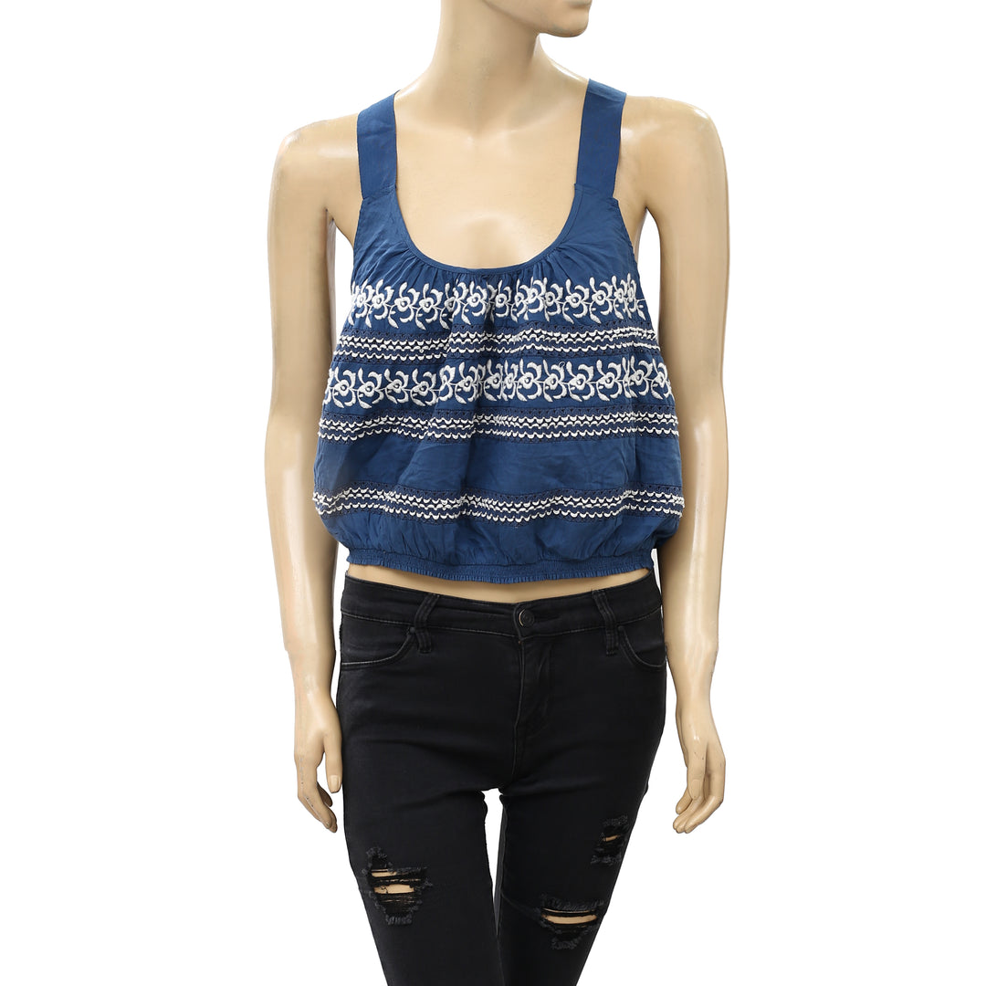 Ecote Urban Outfitters Cara Cami Embroidered Tank Top