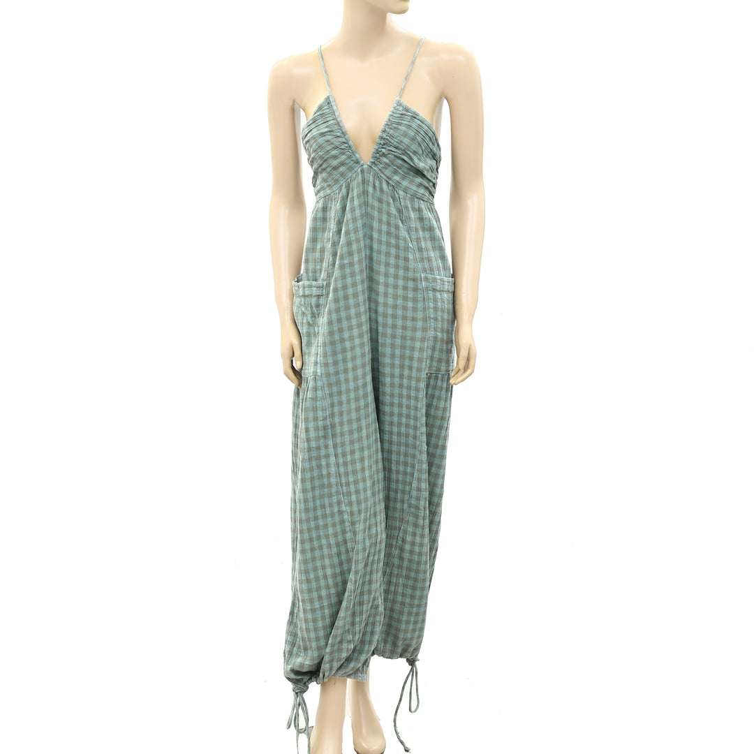 Free People Sundaze For Surfin' Jumpsuit Dress XS