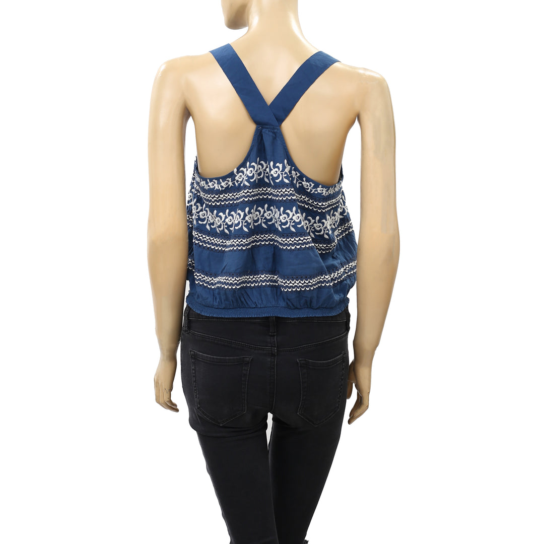 Ecote Urban Outfitters Cara Cami Embroidered Tank Top