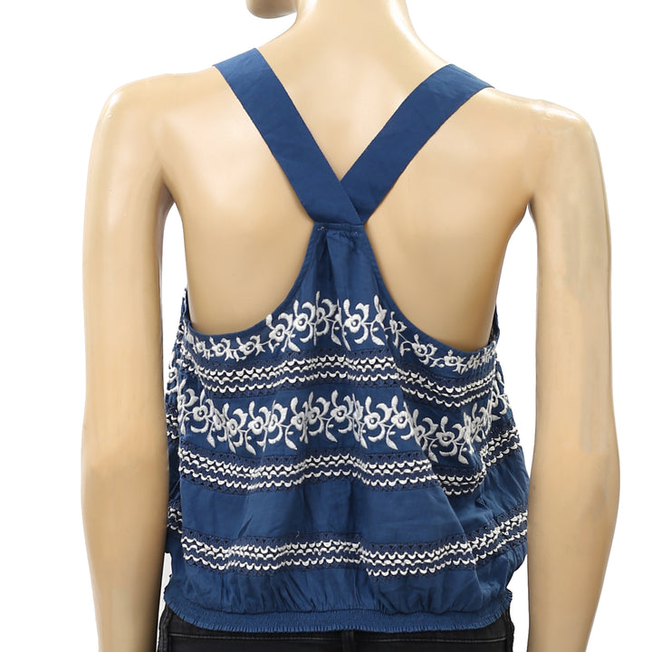 Ecote Urban Outfitters Cara Cami Embroidered Tank Top