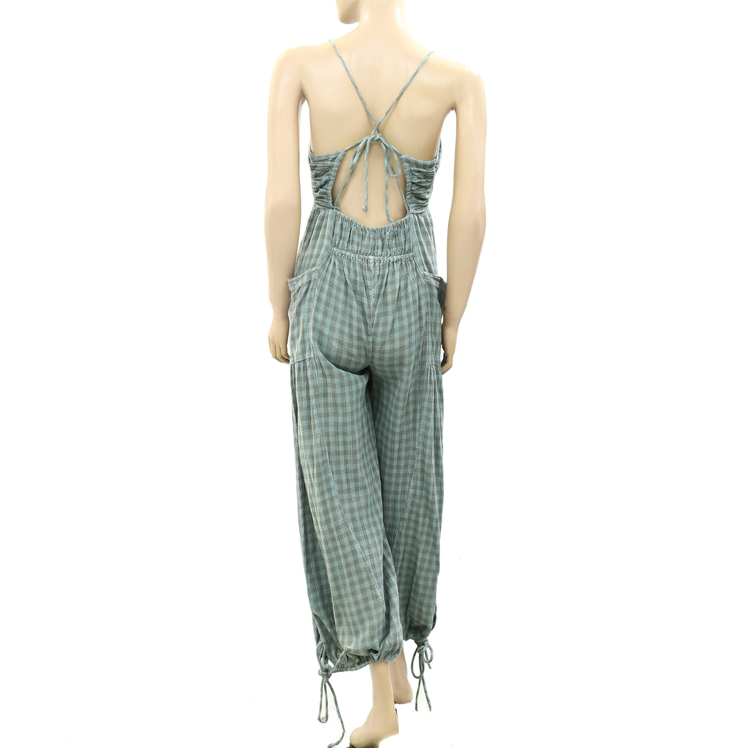 Free People Sundaze For Surfin' Jumpsuit Dress XS