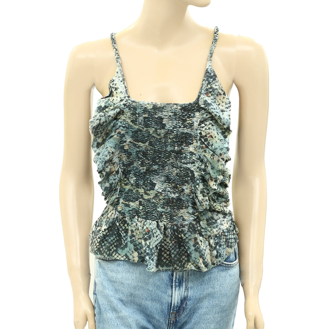 Isabel Marant Printed Tank Blouse Top