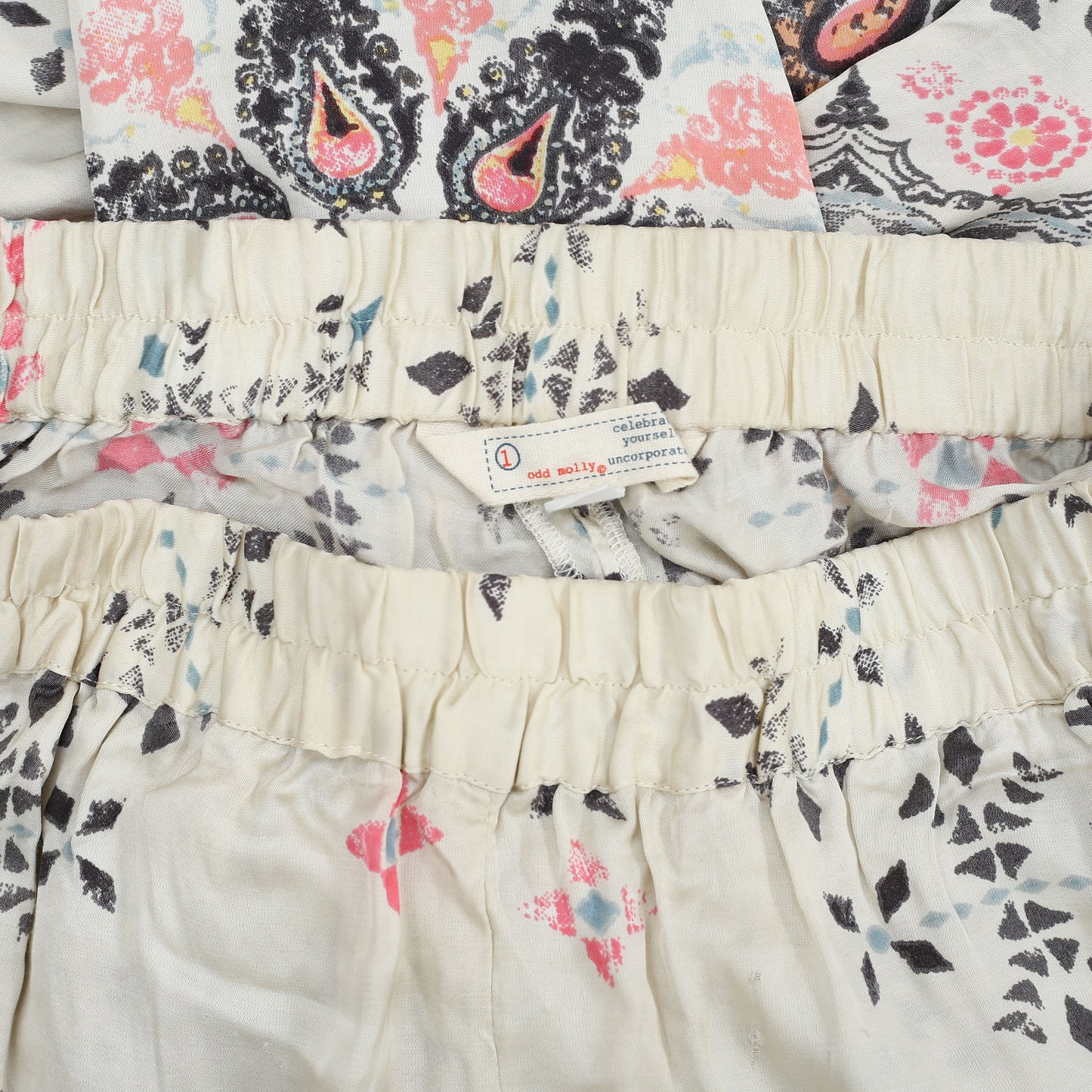 Odd Molly Anthropologie Floral Printed Pants