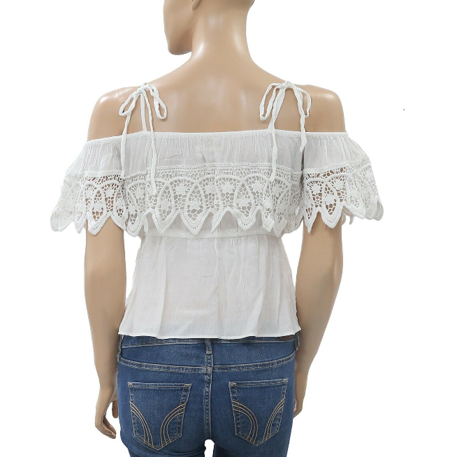 Denim & Supply Ralph Lauren Crochet Lace Top