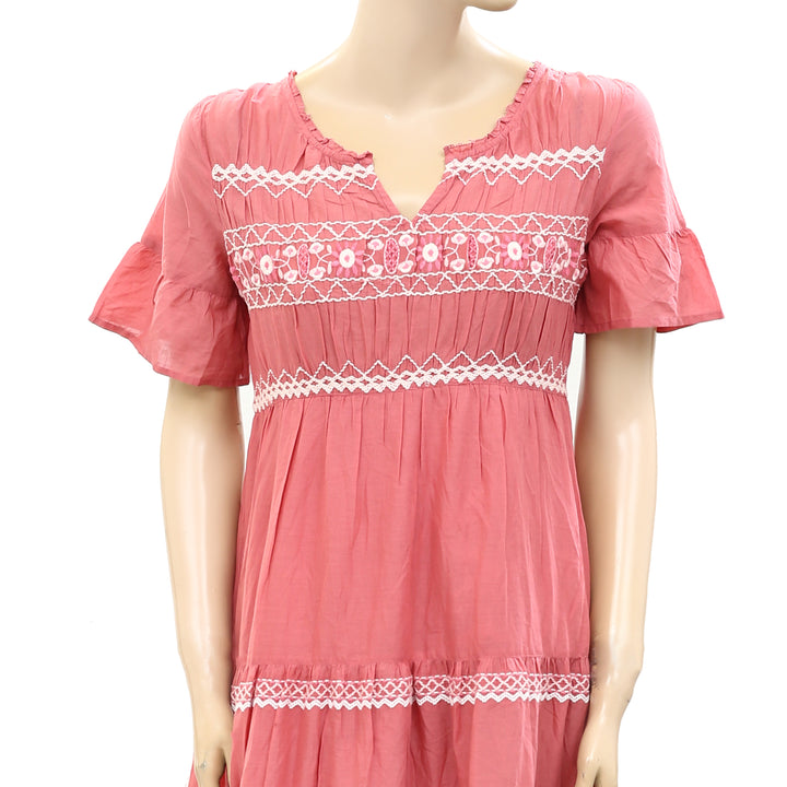 Odd Molly Anthropologie Signe Long Midi Dress