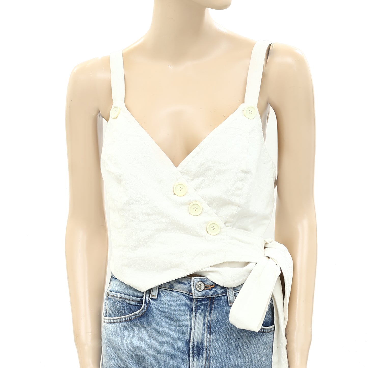 Free People Endless Summer A Little Tied Up Cami Crop Top