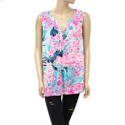 Lilly Pulitzer Essie Tank Blouse Top