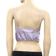 Intimately Free People Night Out Blouson Brami Slip Cami Cropped Top