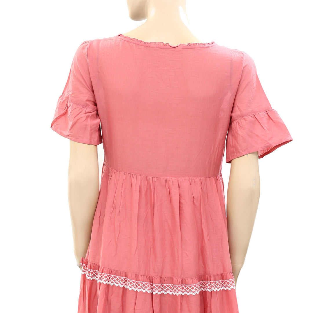 Odd Molly Anthropologie Signe Long Midi Dress