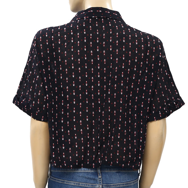 Urban Outfitters Printed Blouse Top