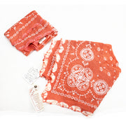 Bundle Of 2 PCS Free People Heirloom Embroidered Bandana Scarves